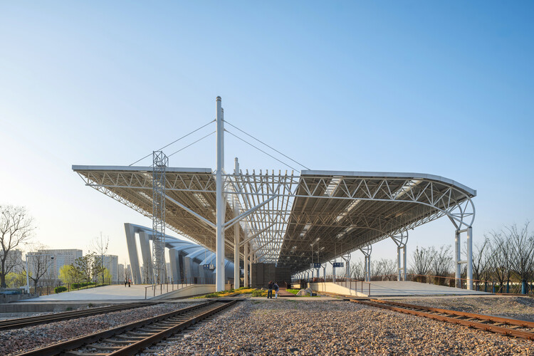 China Yellow Sea Wetlands Museum Railway Park / DuShe Architectural Design - Image 5 of 39