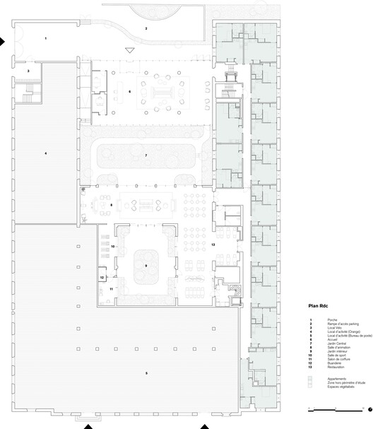 Brest Post Office Transformation / Chatillon Architectes - Image 13 of 15