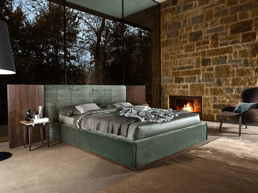 Massive Headboard Soft Bed