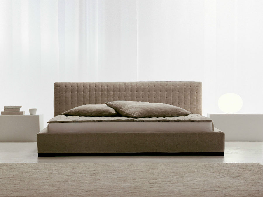 Beige Soft Bed
