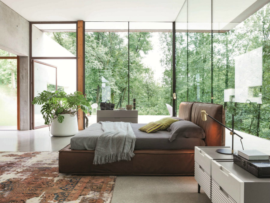 Leather Soft bed