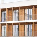 Brest Post Office Transformation / Chatillon Architectes - Interior Photography, Wood, Balcony