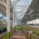 China Yellow Sea Wetlands Museum Railway Park  / DuShe Architectural Design - Interior Photography, Glass, Steel, Beam
