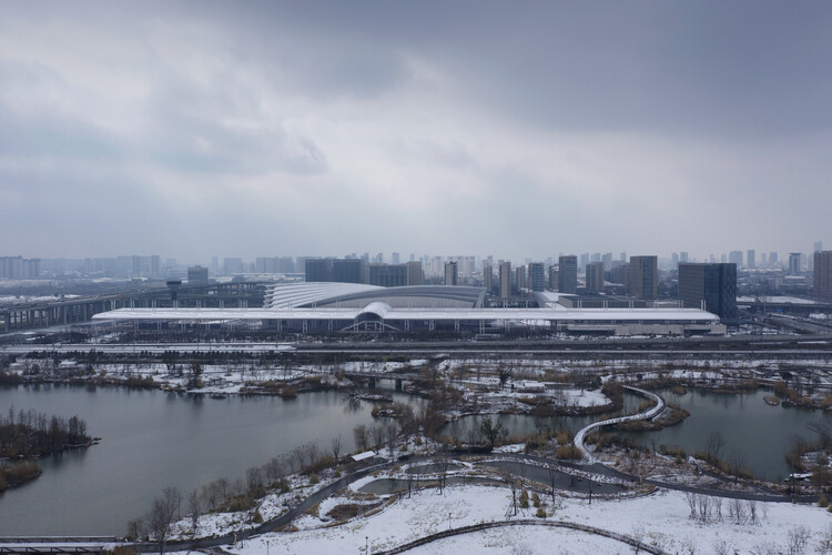 China Yellow Sea Wetlands Museum Railway Park  / DuShe Architectural Design - More Images