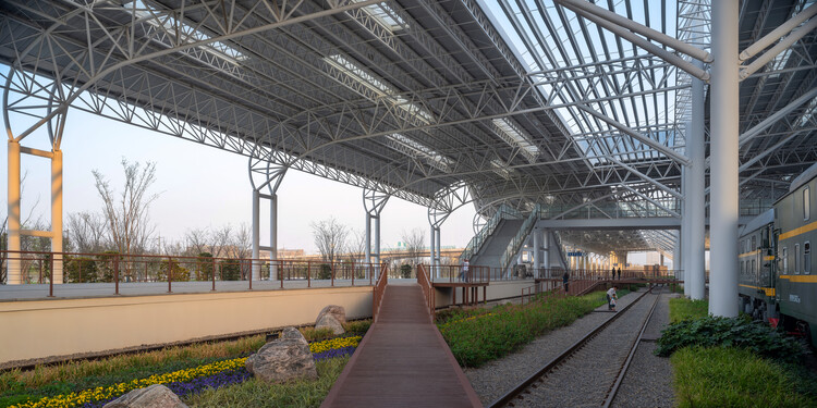 China Yellow Sea Wetlands Museum Railway Park / DuShe Architectural Design - Exterior Photography, Beam