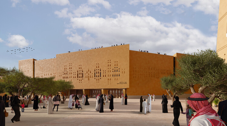 Zaha Hadid Architects Breaks Ground on Asaan Museum in Diriyah, Saudi Arabia - More Images