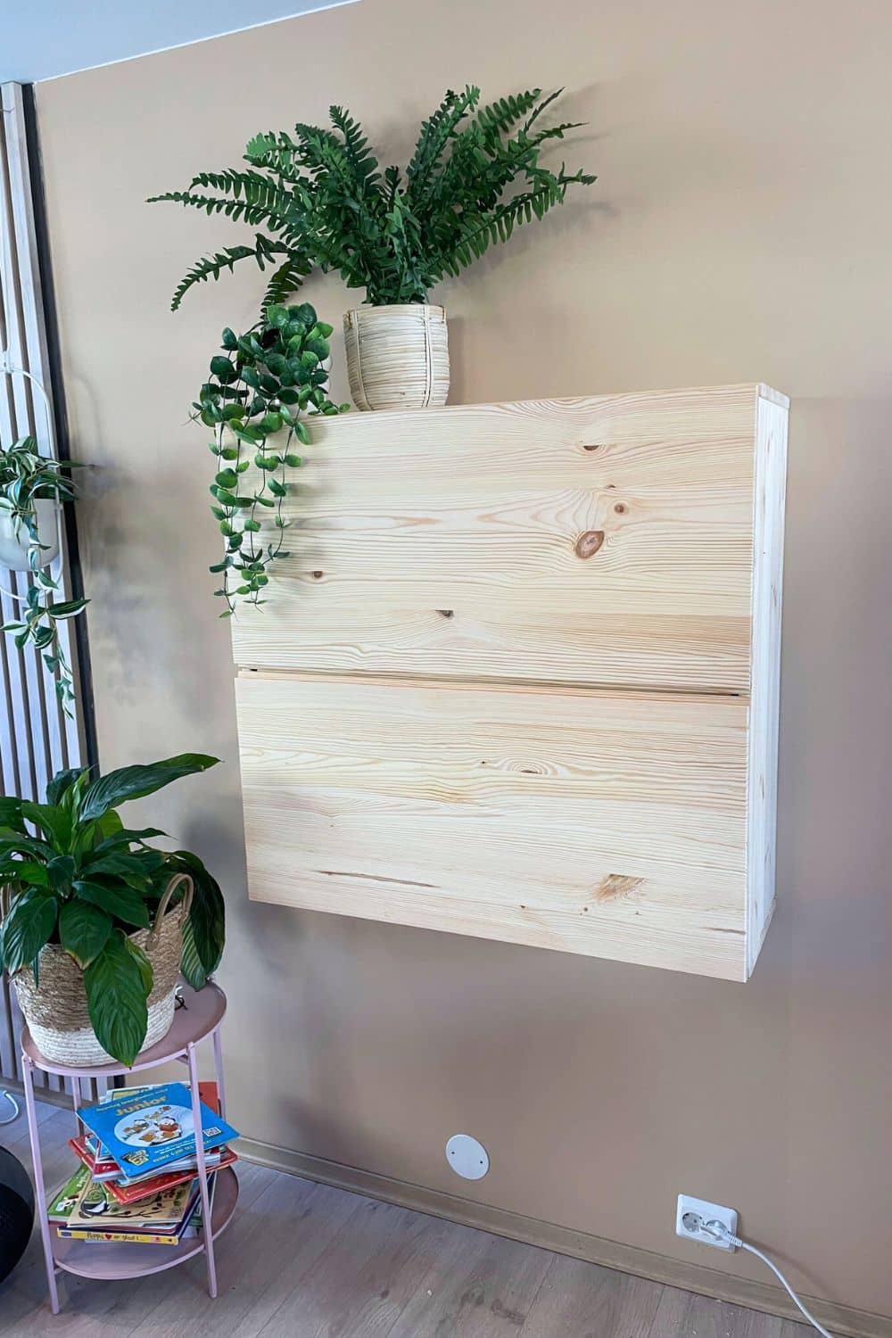Tiny Room? This IKEA Desk Hack Frees Up Floor Space Fast 18 IKEA IVAR wall mounted desk