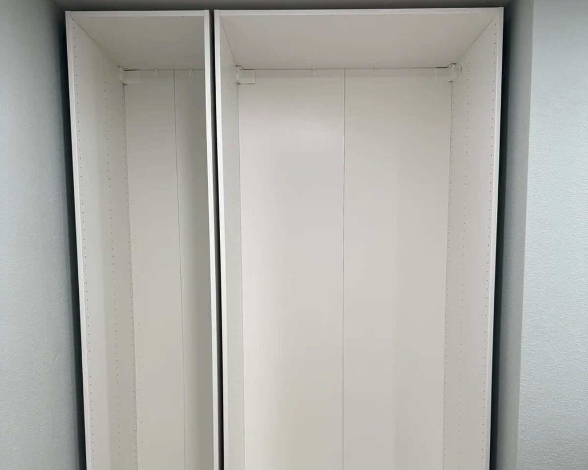 This Brilliant Nursery Closet Hack Creates Custom Charm and Tons of Storage 20 nursery closet built-in PAX hack