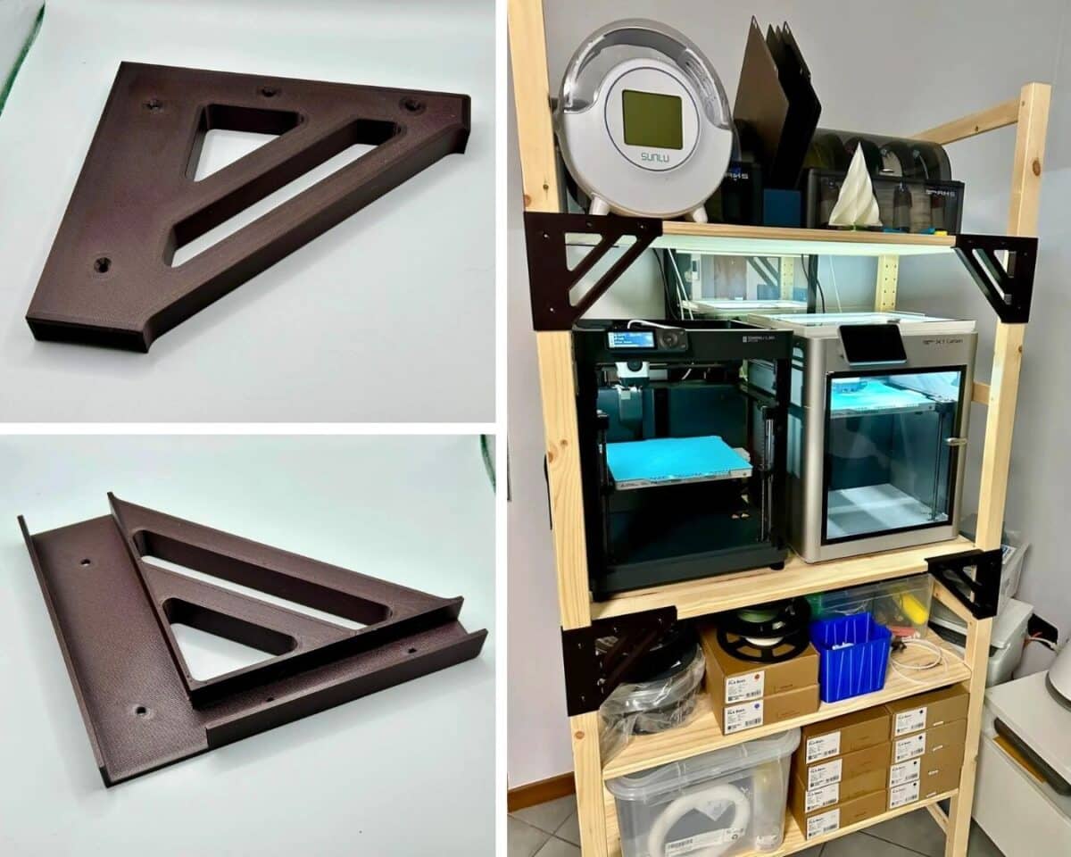 3D Printed IKEA Hacks That Actually Make Sense 14 3d printed corner brackets for ivar shelving