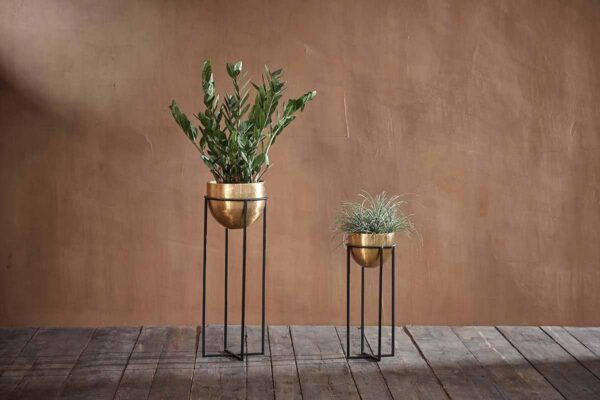 brass plant stand
