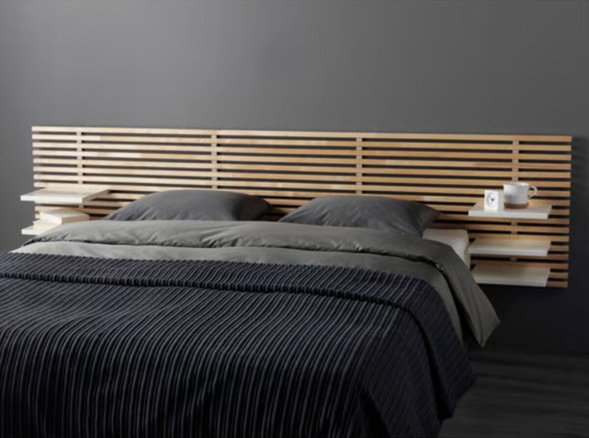 IKEA Brings Back It's Most Hackable Headboard (Take Our Money Again!) 5 ikea mandal headboard