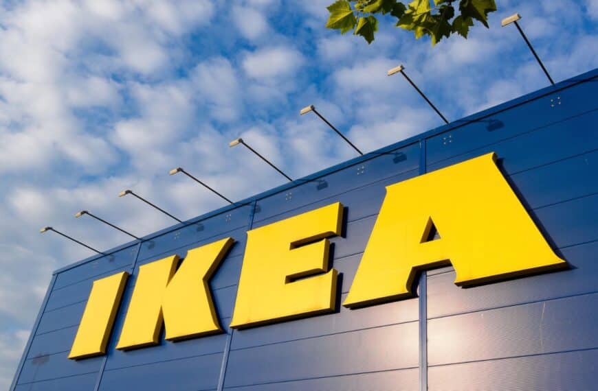 IKEA Just Made an Extension Cord You’ll Actually Want to Display 19 IKEA store front with logo