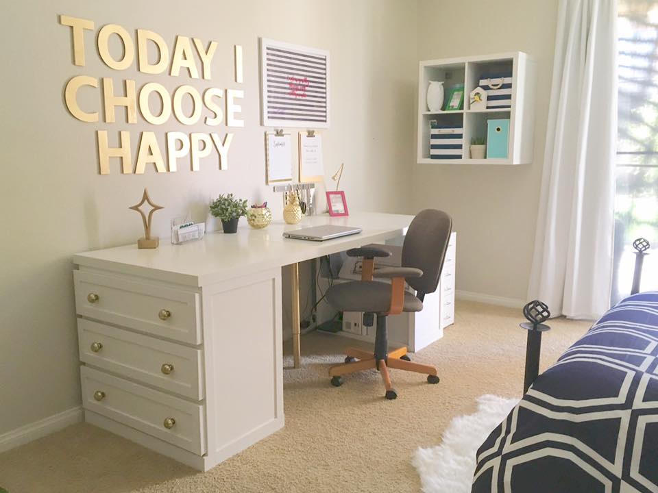 Table on IKEA dresser hack