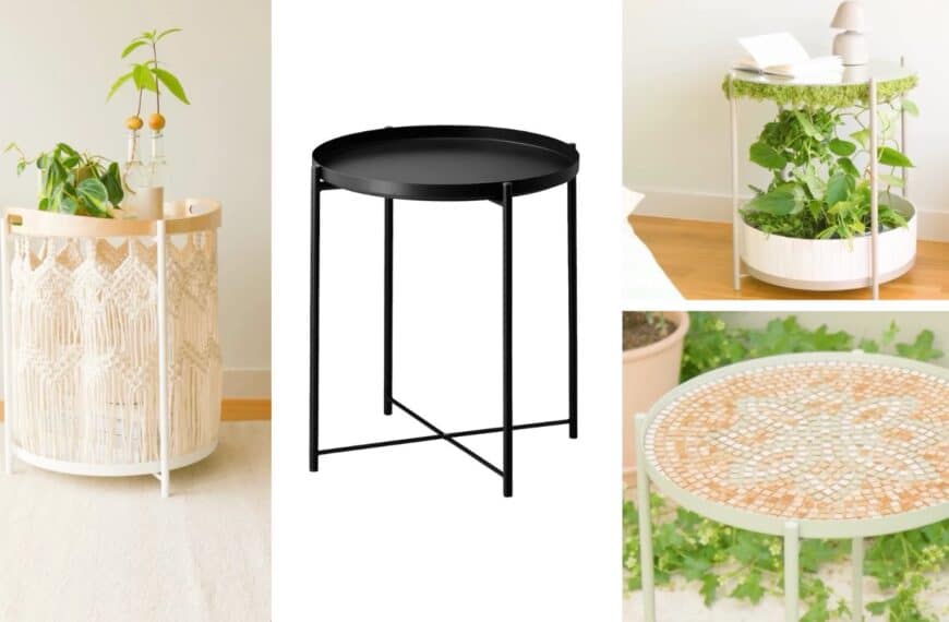 Genius IKEA LACK Side Table Hack That Looks 10x More Expensive 22 ikea gladom tray table hacks