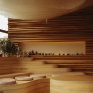 Interiors of Endo at the Rotunda