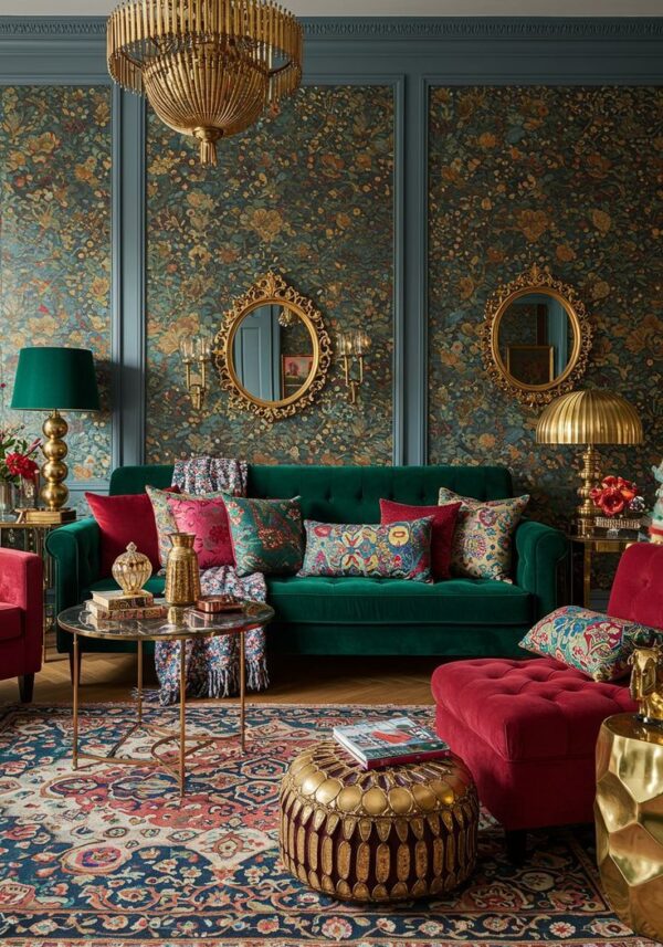 velvet upholstery