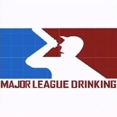 Major League Drinking logo design