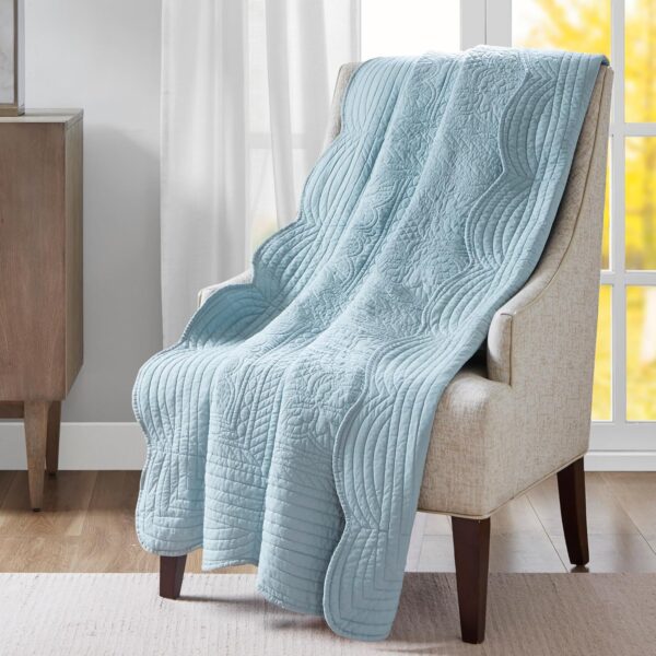 madison quilted throw blanket