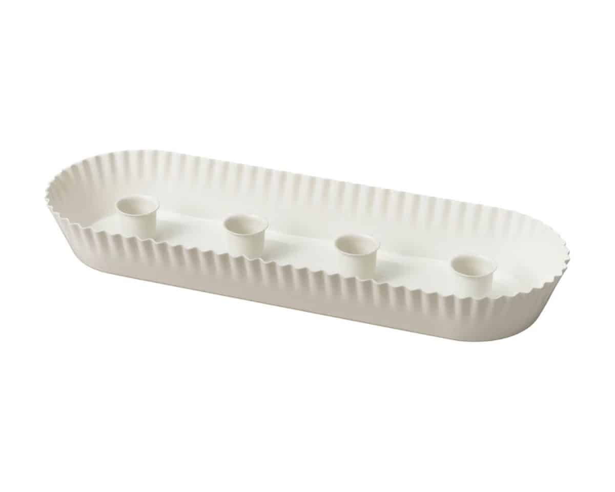 VINTERFINT White Candlestick for Four Candles