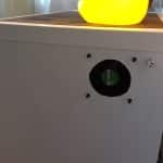 Step 6: Install fan on the inside of cabinet