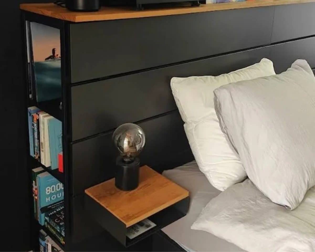 Storage headboard IKEA hack - IKEA Hackers Storage headboard IKEA hack