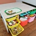 pull out storage drawer for playmobile with trofast containers 3