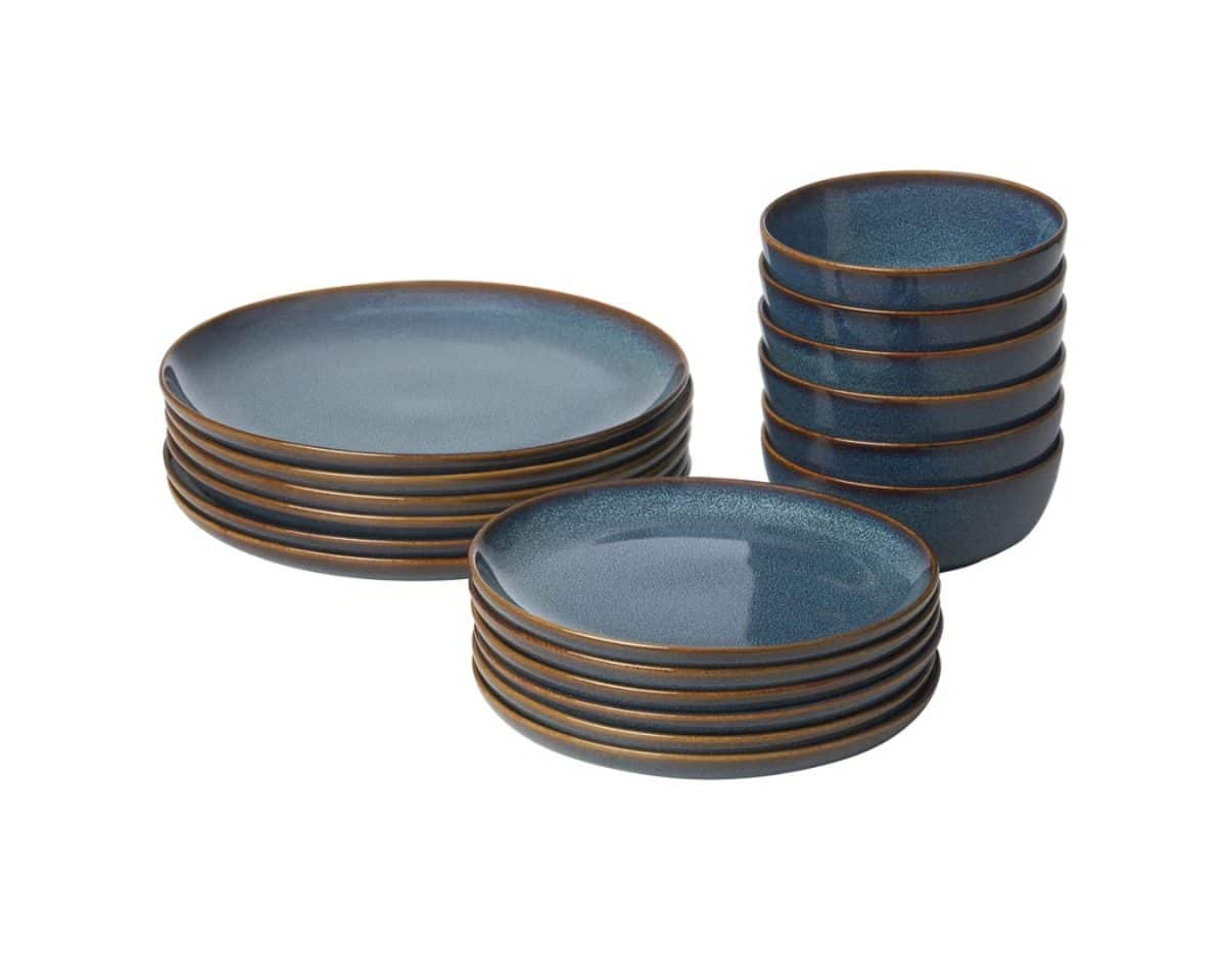 GLADELIG 18-Piece Dinnerware Set