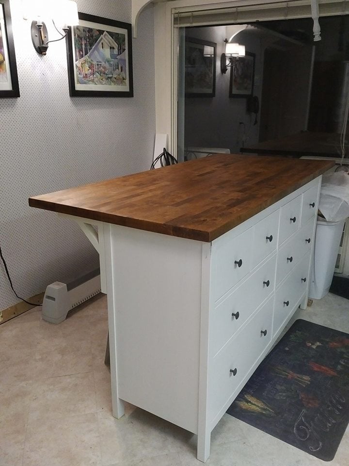 IKEA storage and organization ideas - DIY Kitchen Island