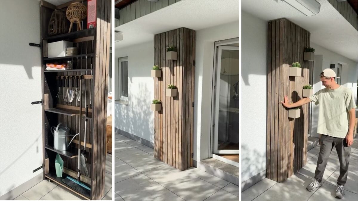 Sneaky Patio Storage