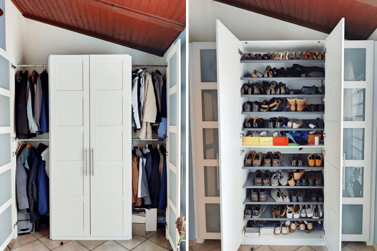 Built-In Entry Closet
