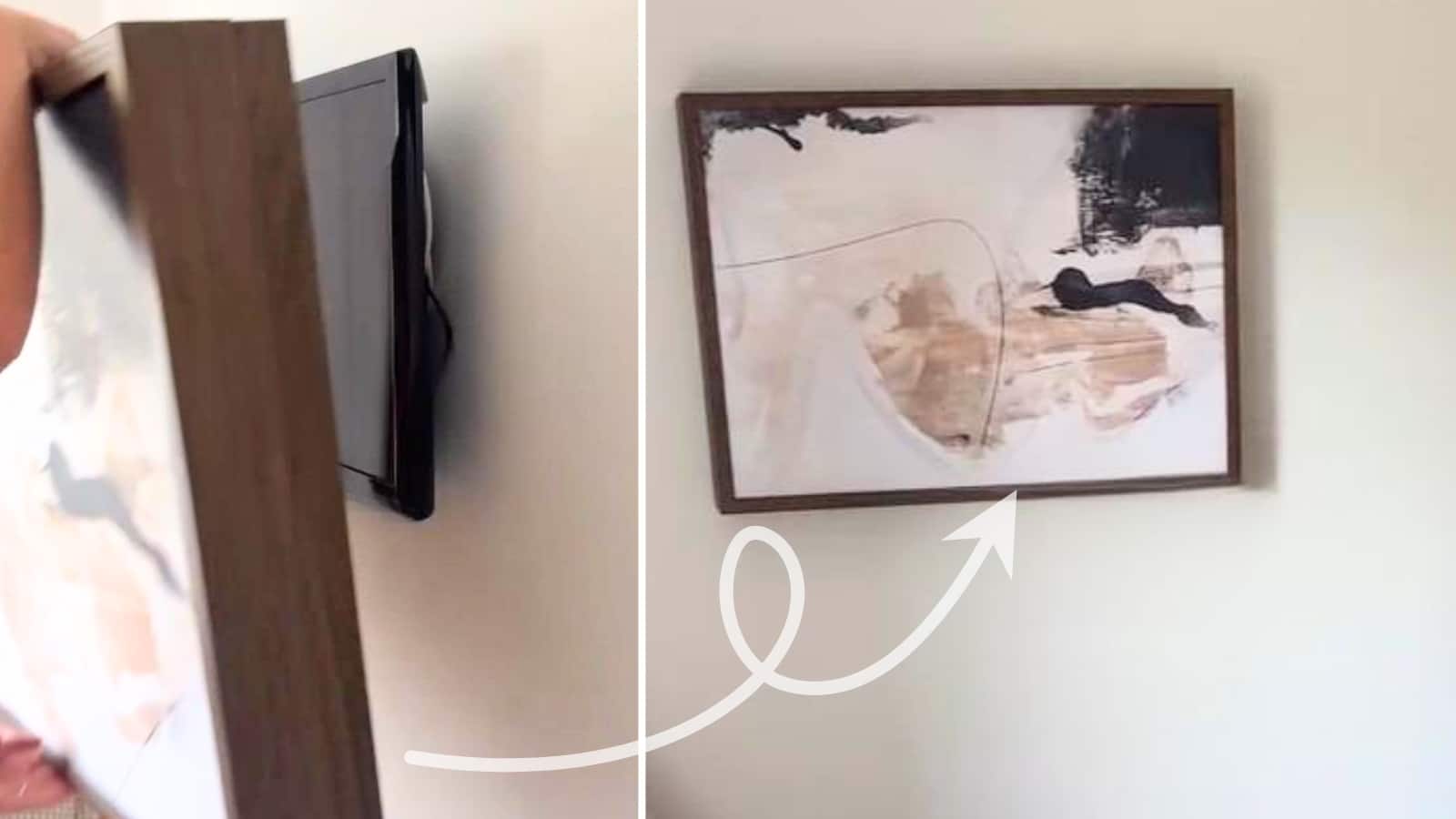 easy IKEA Hacks - DIY frame TV