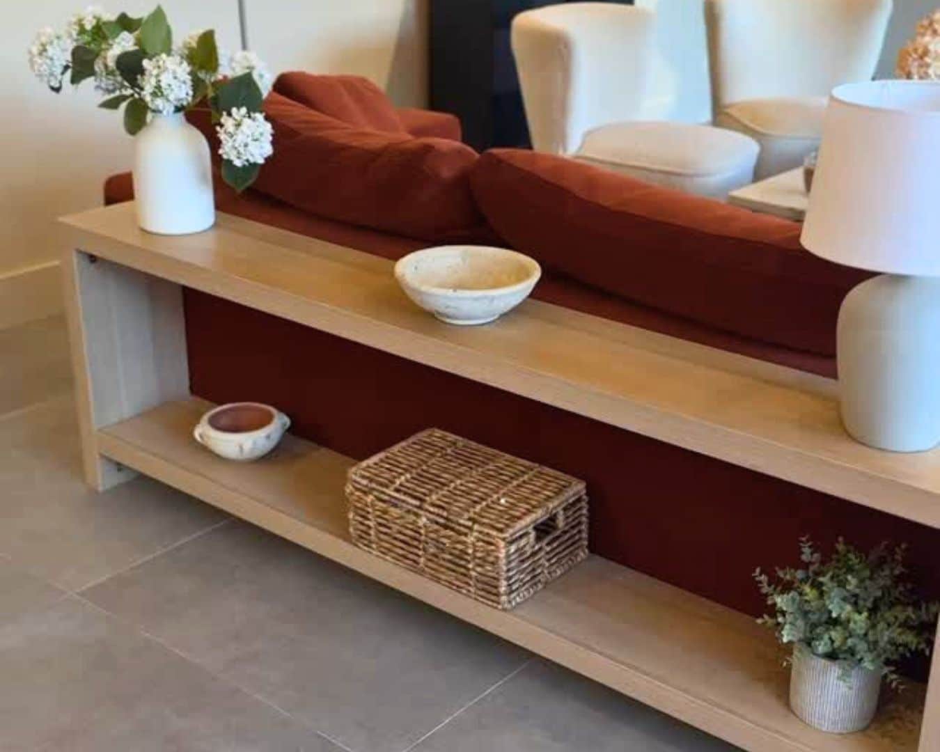 easy IKEA Hacks - Modern Sofa Table Hack