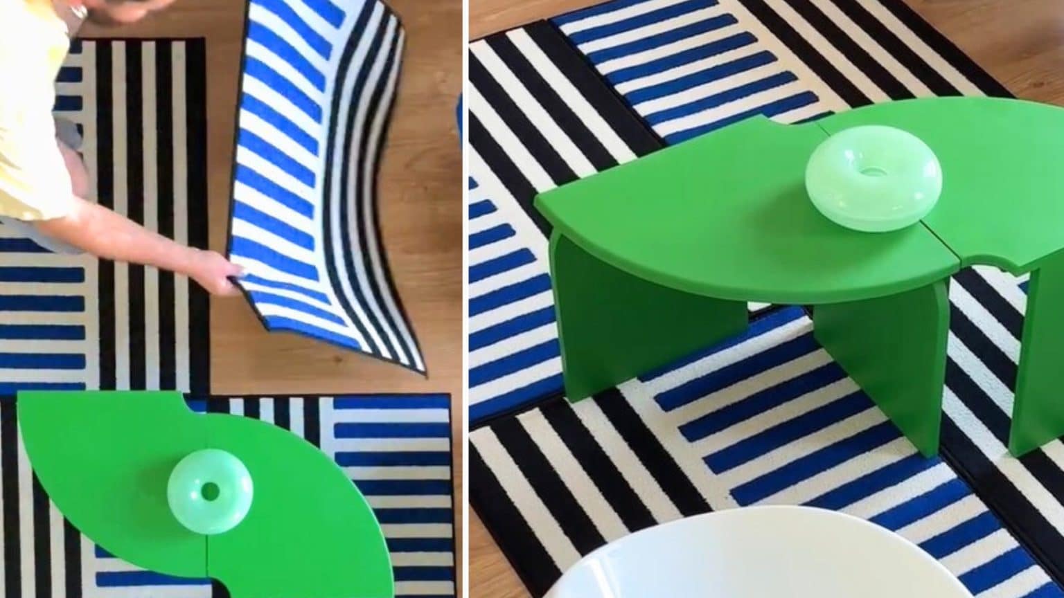 DIY Large Area Rug on a Budget