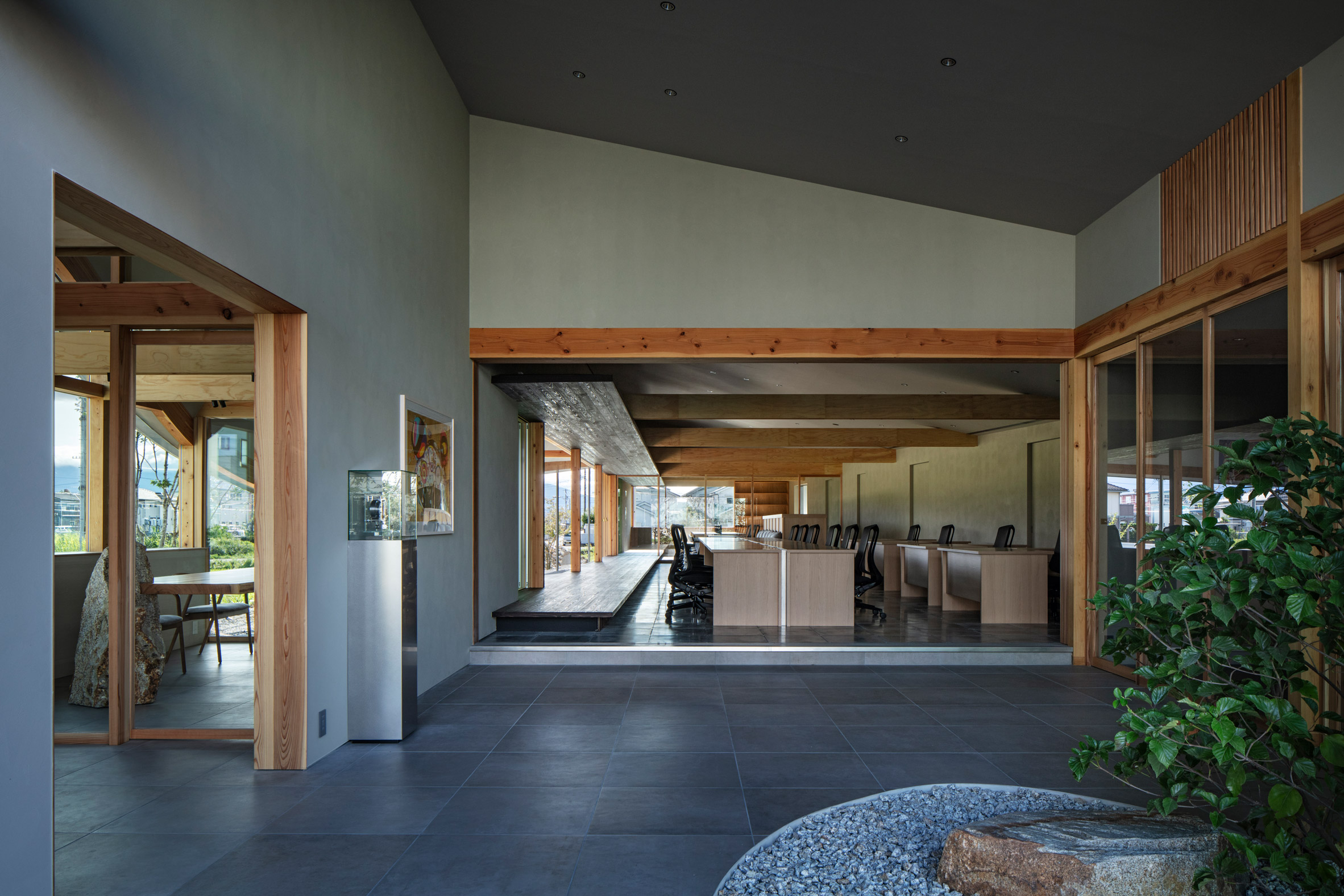 Office in Hashima interior by Permanent