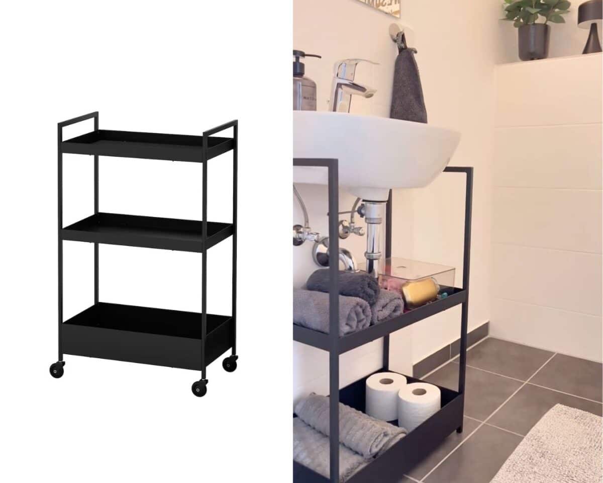 Easy Under-Sink Shelf