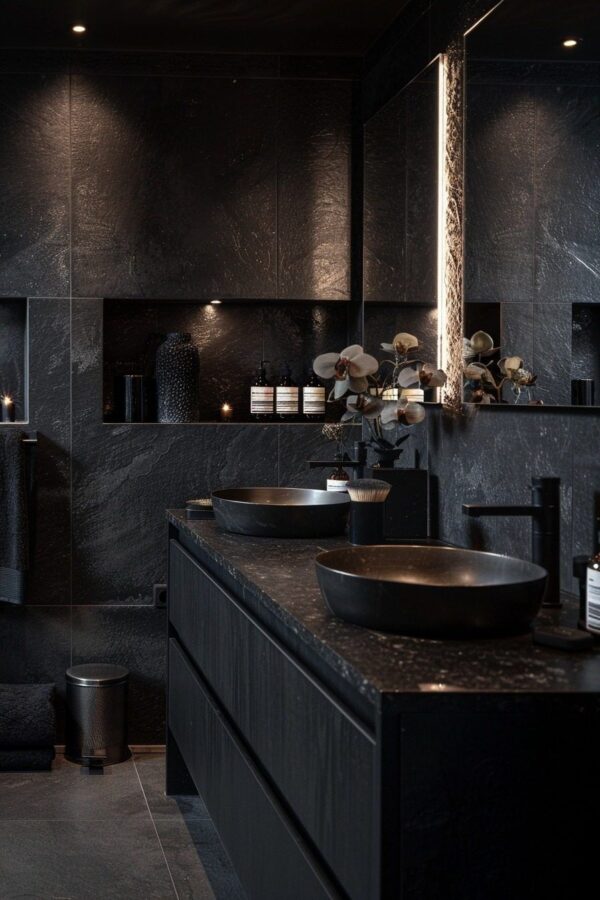 dark vanity focal