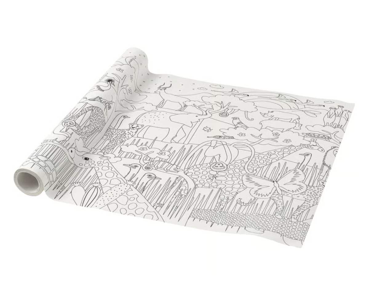 SANDLÖPARE Coloring Roll | IKEA.com